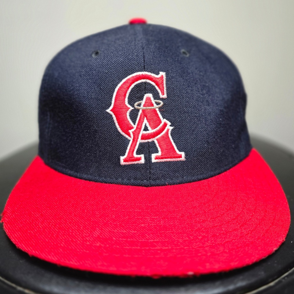 Los Angeles Angels California New Era 100% Wool 7³/⁸ Vintage Baseball Hat